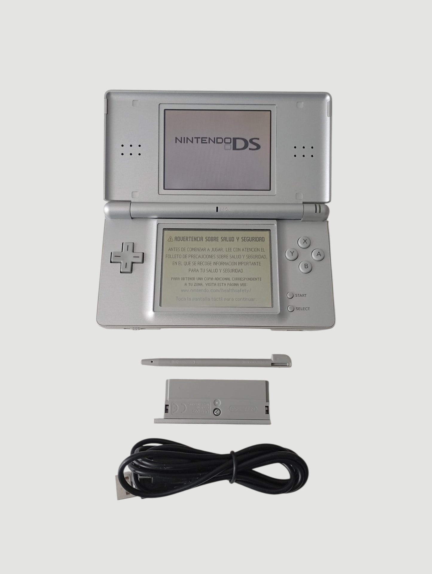 consola nintendo ds lite gris