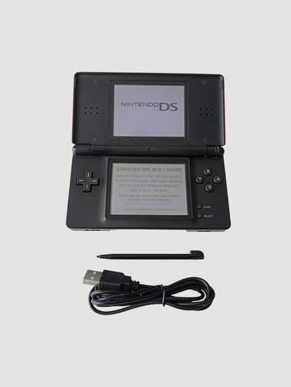 consola nintendo ds lite crimson red