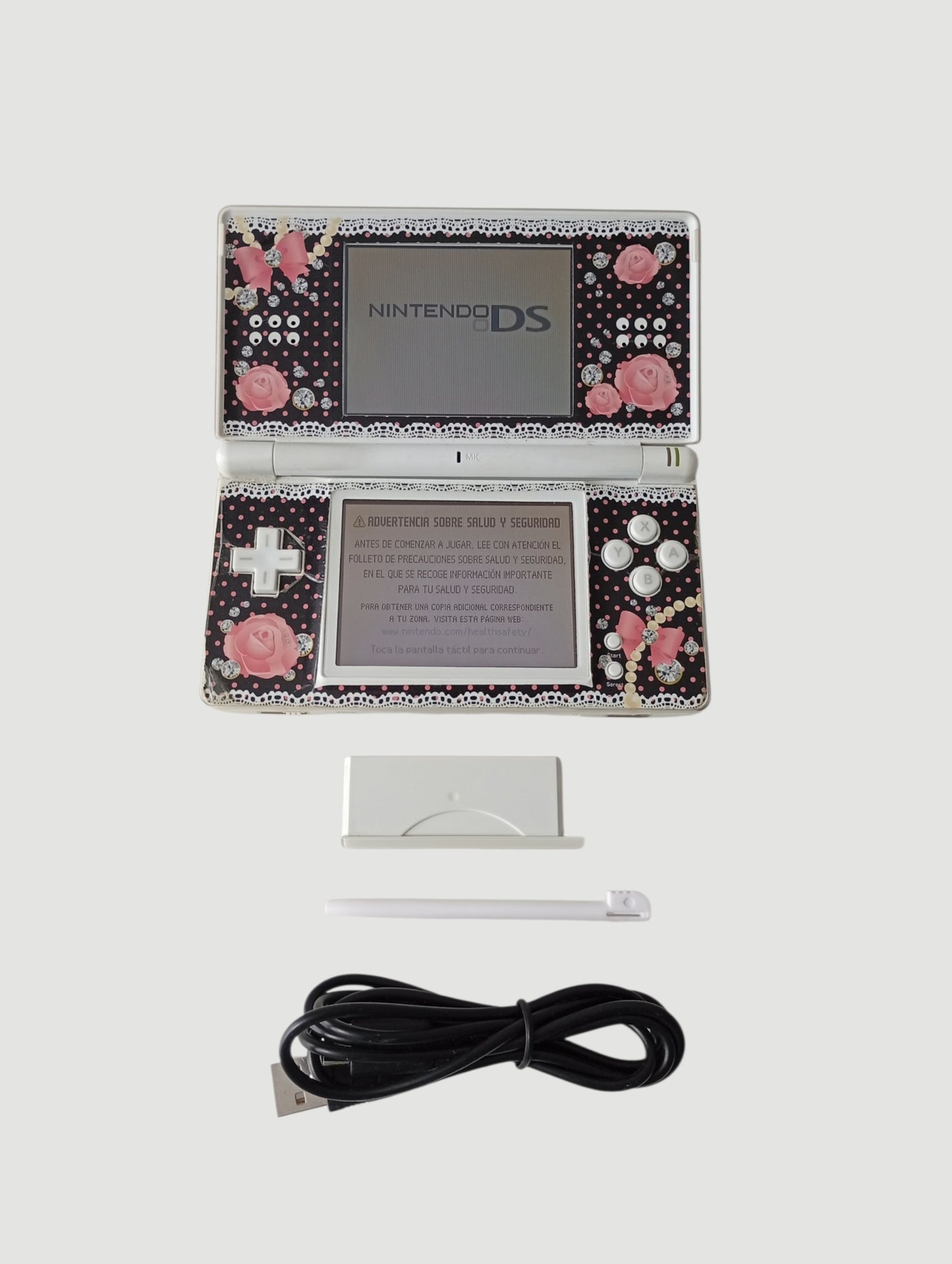 consola nintendo ds lite blanca