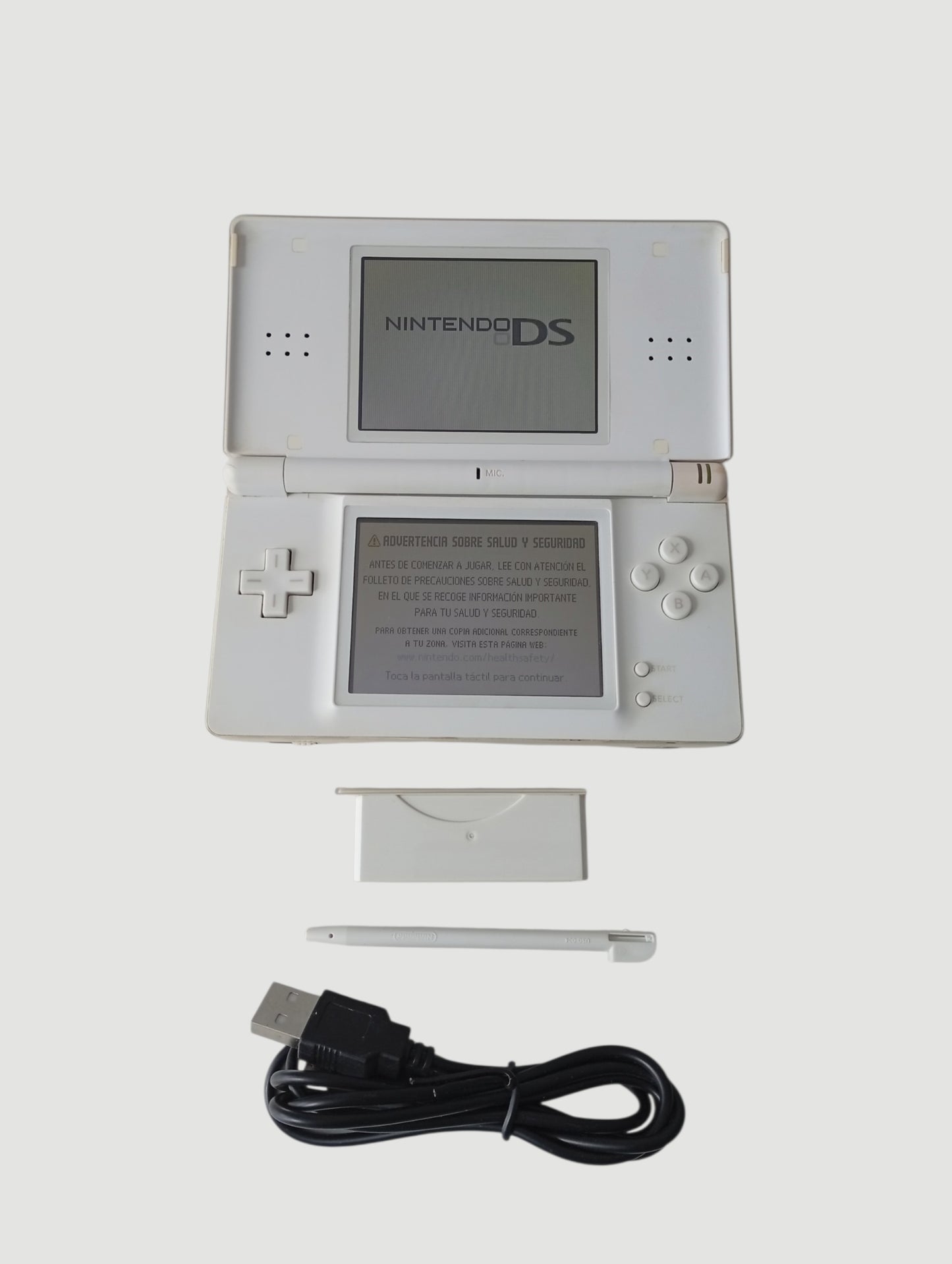 consola nintendo ds lite blanca