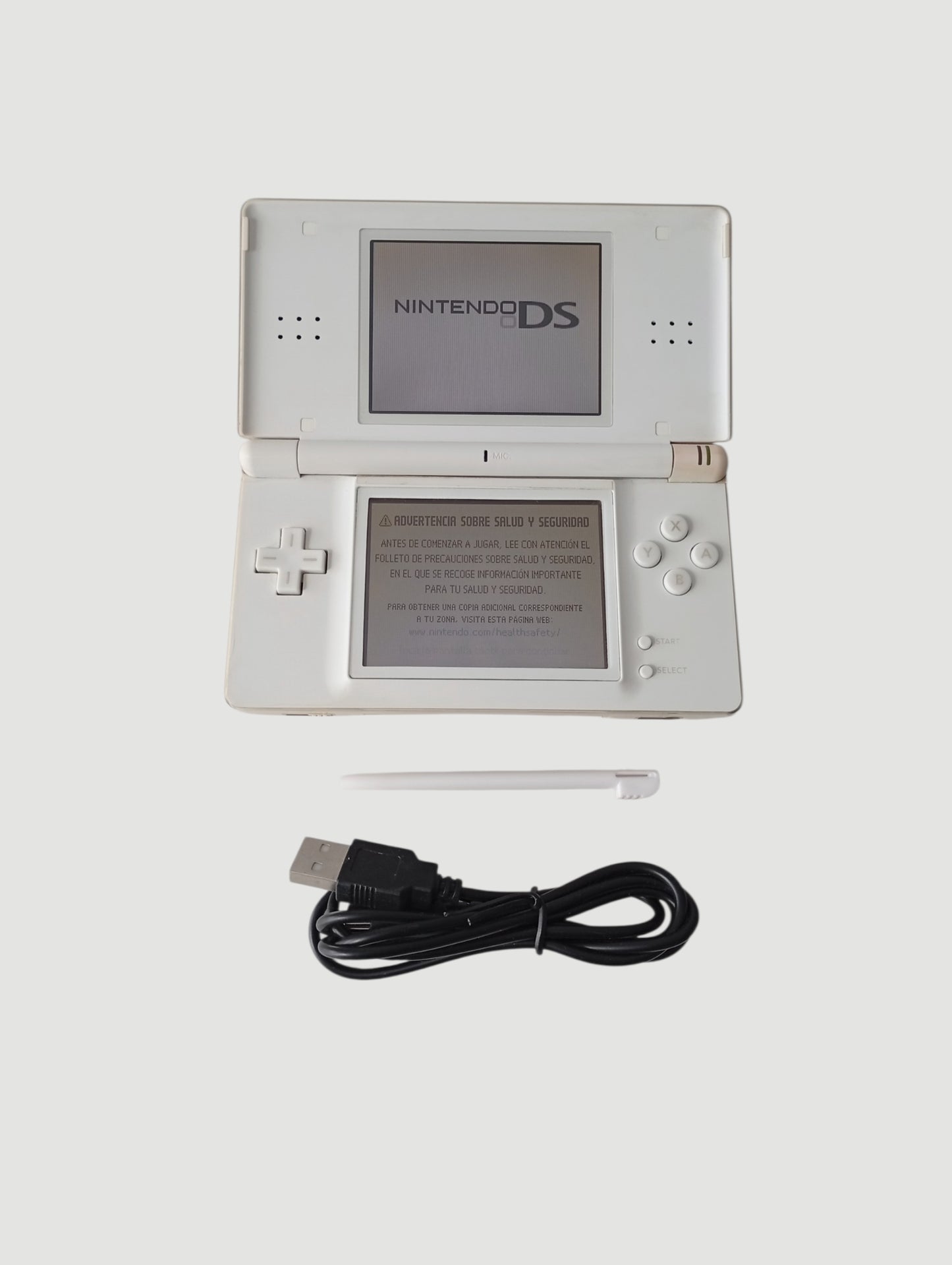 consola nintendo ds lite blanca
