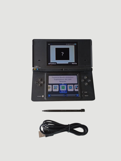 consola nintendo dsi negra liberada en micro sd 32 gb