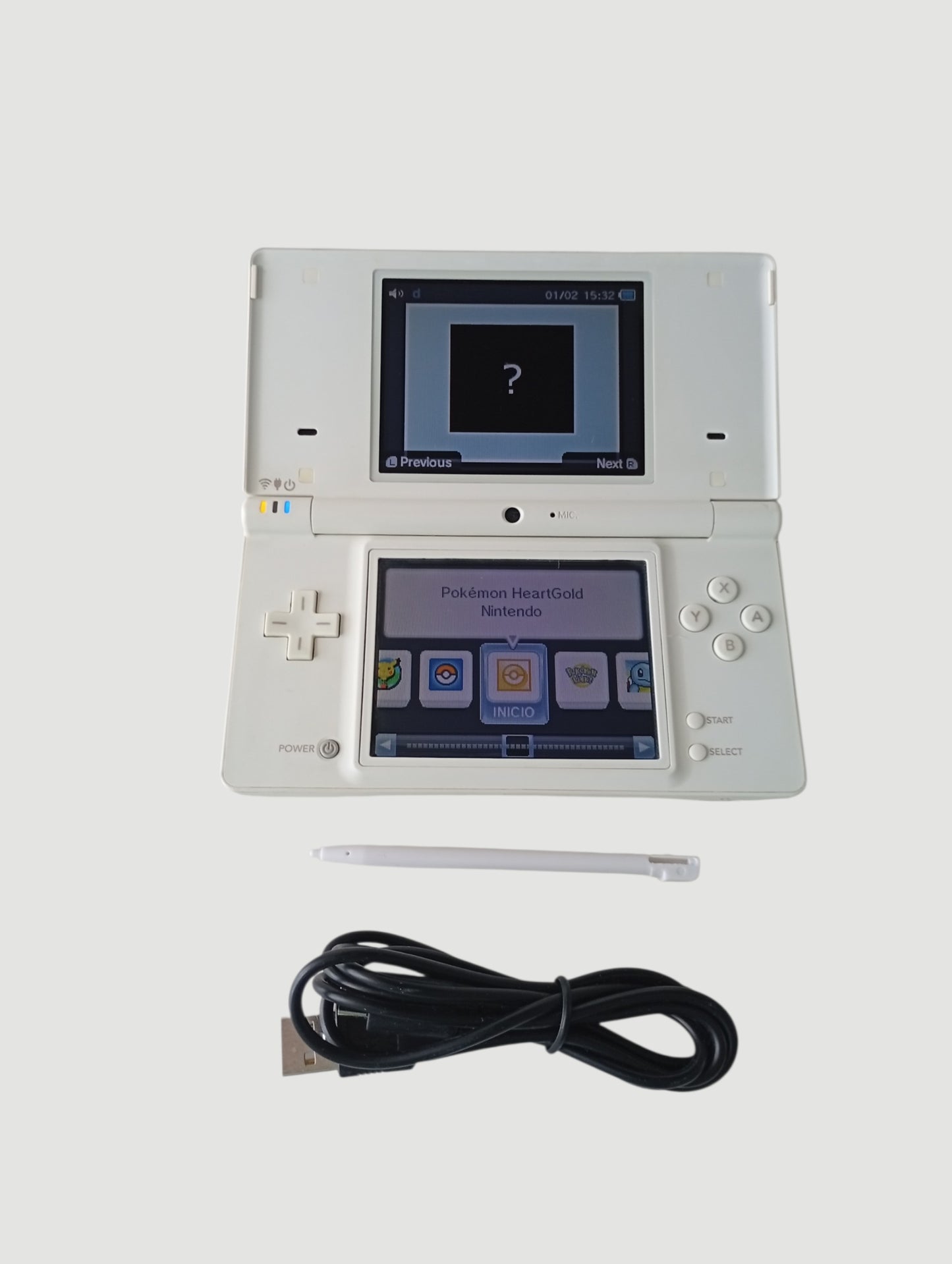 consola nintendo dsi blanca liberada en micro sd 32 gb