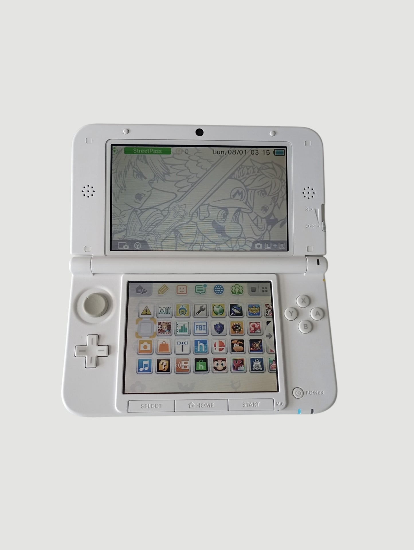 consola nintendo 3ds old xl mint liberada en micro sd 32 gb