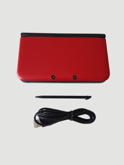 consola nintendo 3ds old xl red liberada en micro sd 32 gb