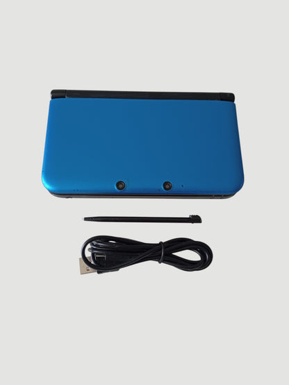 consola nintendo 3ds old xl blue liberada en micro sd 32 gb