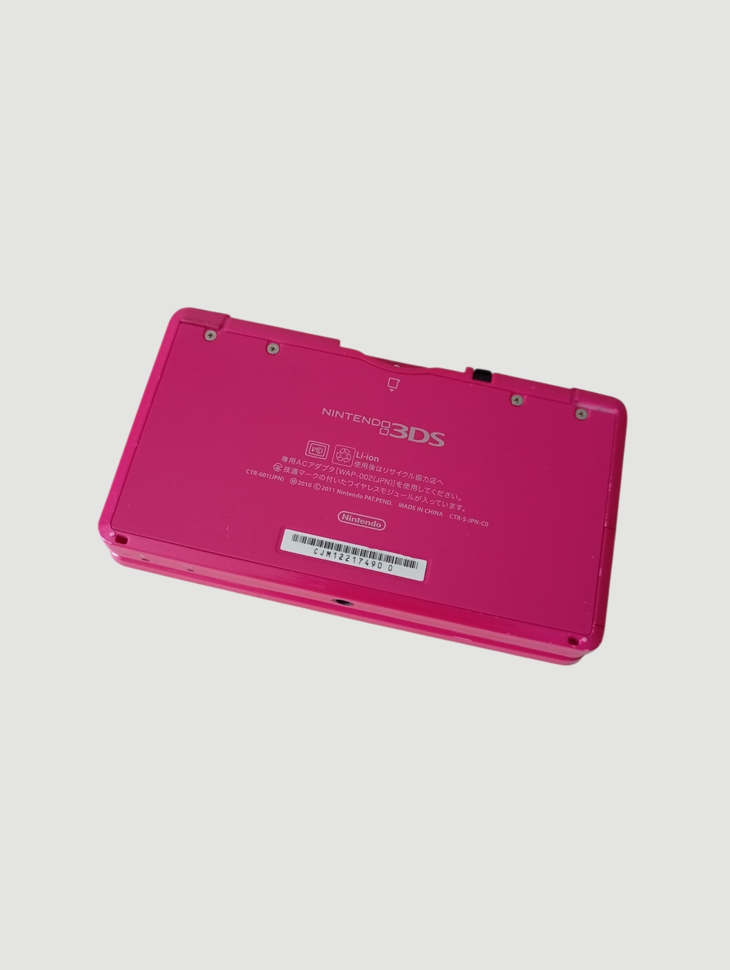 consola nintendo 3ds old gloss pink liberada en micro sd 32 gb