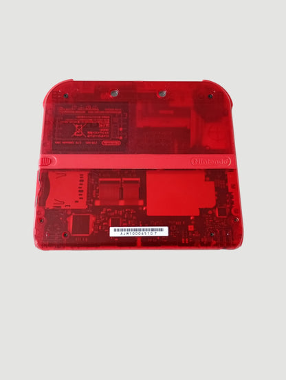 consola nintendo 2ds edicion especial pokemon rojo liberada en micro sd 32 gb