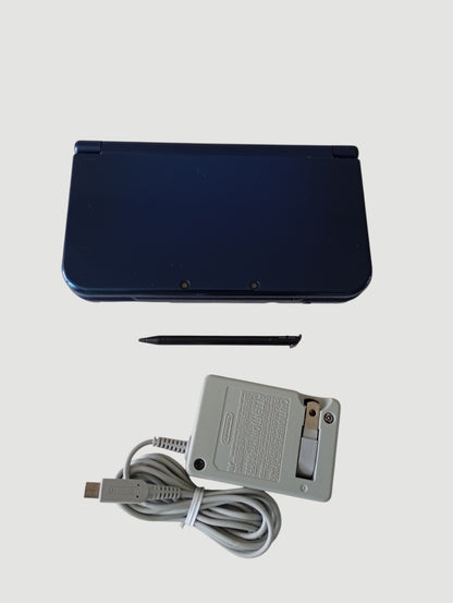 consola nintendo new 3ds xl blue metallic liberada en micro sd 32 gb