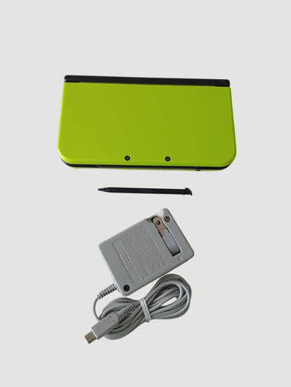 consola nintendo new 3ds xl limon liberada en micro sd 32 gb