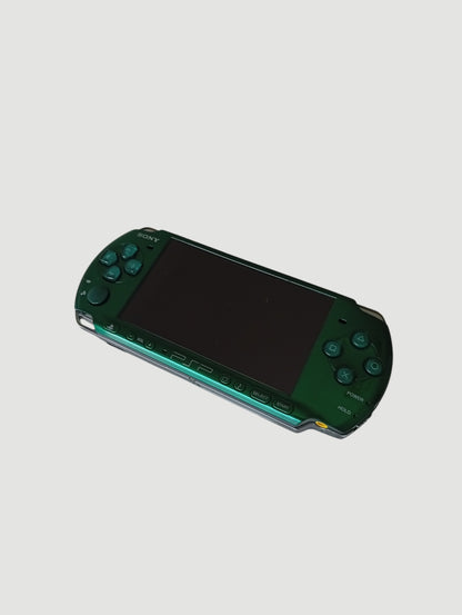 consola psp 3000 spirited green liberada en micro sd 32 gb