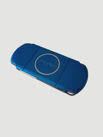 consola psp 3000 carnival blue liberada en micro sd 32 gb