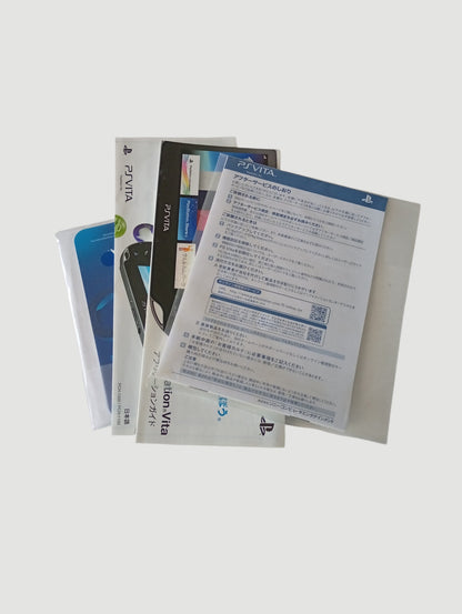 consola psvita fat crystal white en caja liberada en micro sd 32 gb