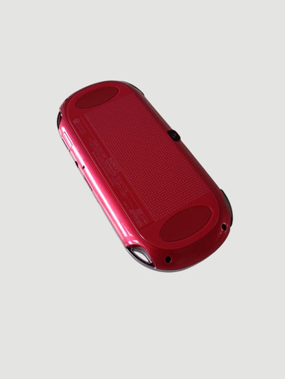 consola psvita fat cosmic red en caja liberada en micro sd 32 gb