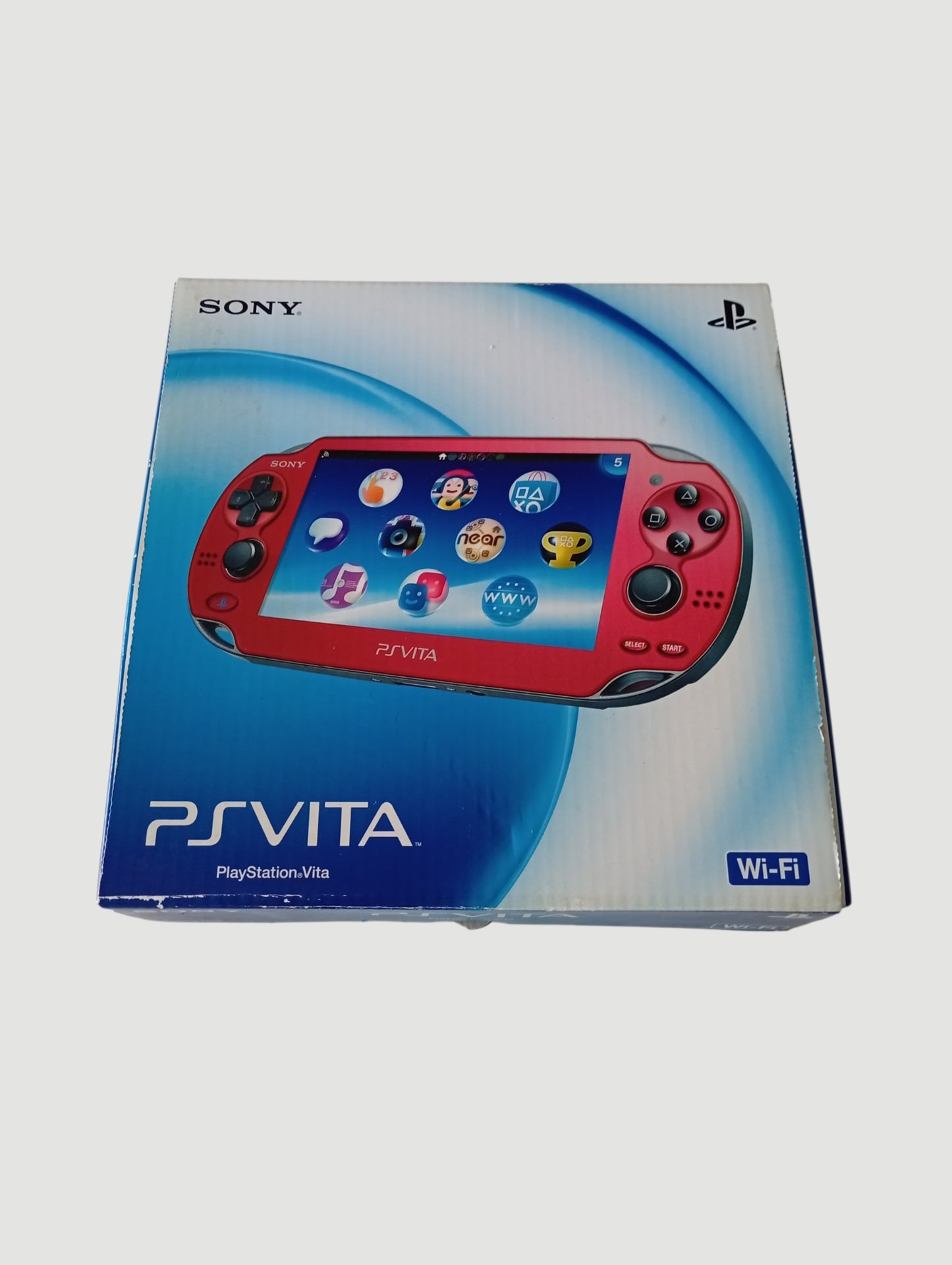 consola psvita fat cosmic red en caja liberada en micro sd 32 gb