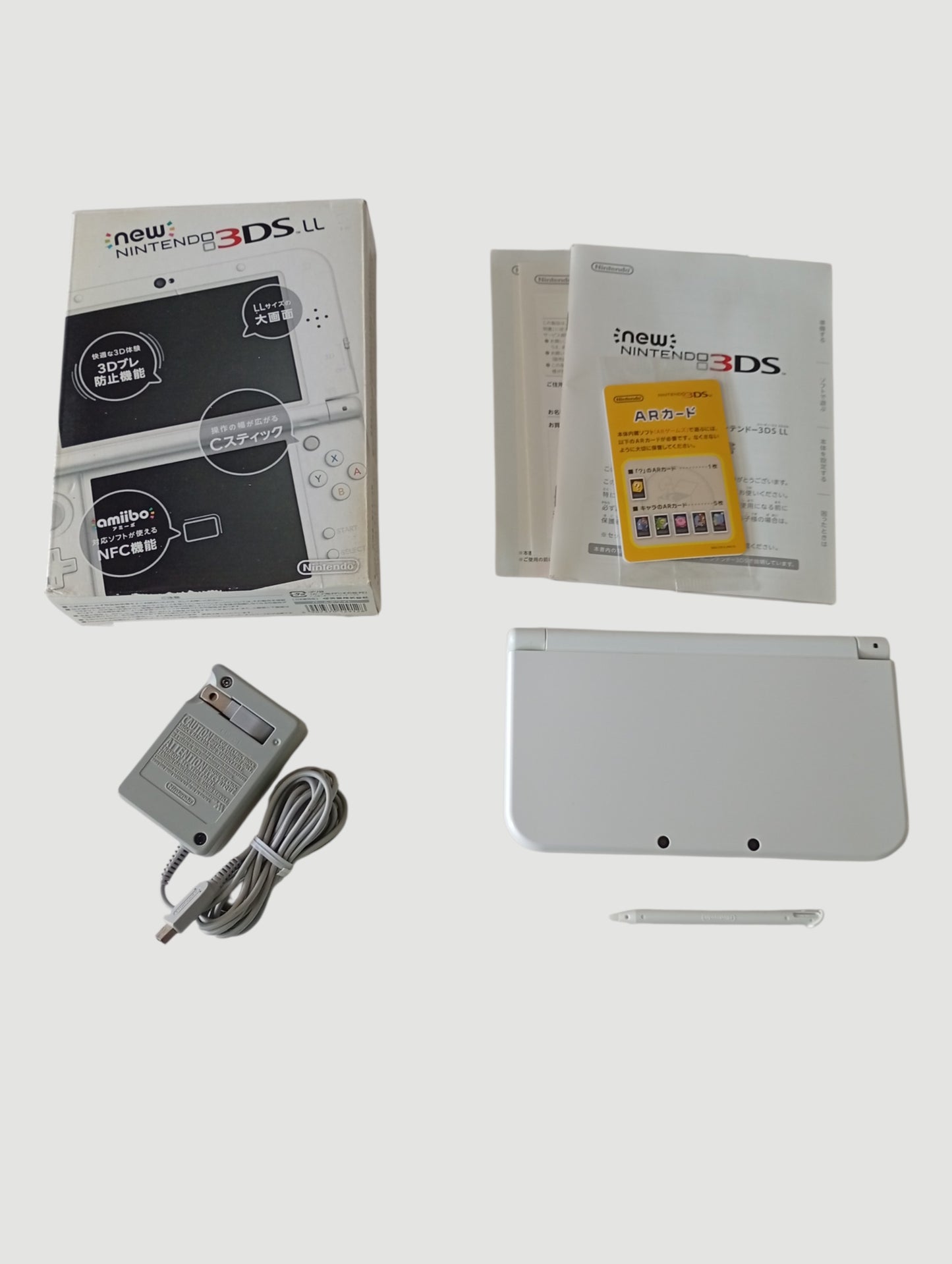 consola nintendo new 3ds xl white en caja liberada en micro sd 32 gb
