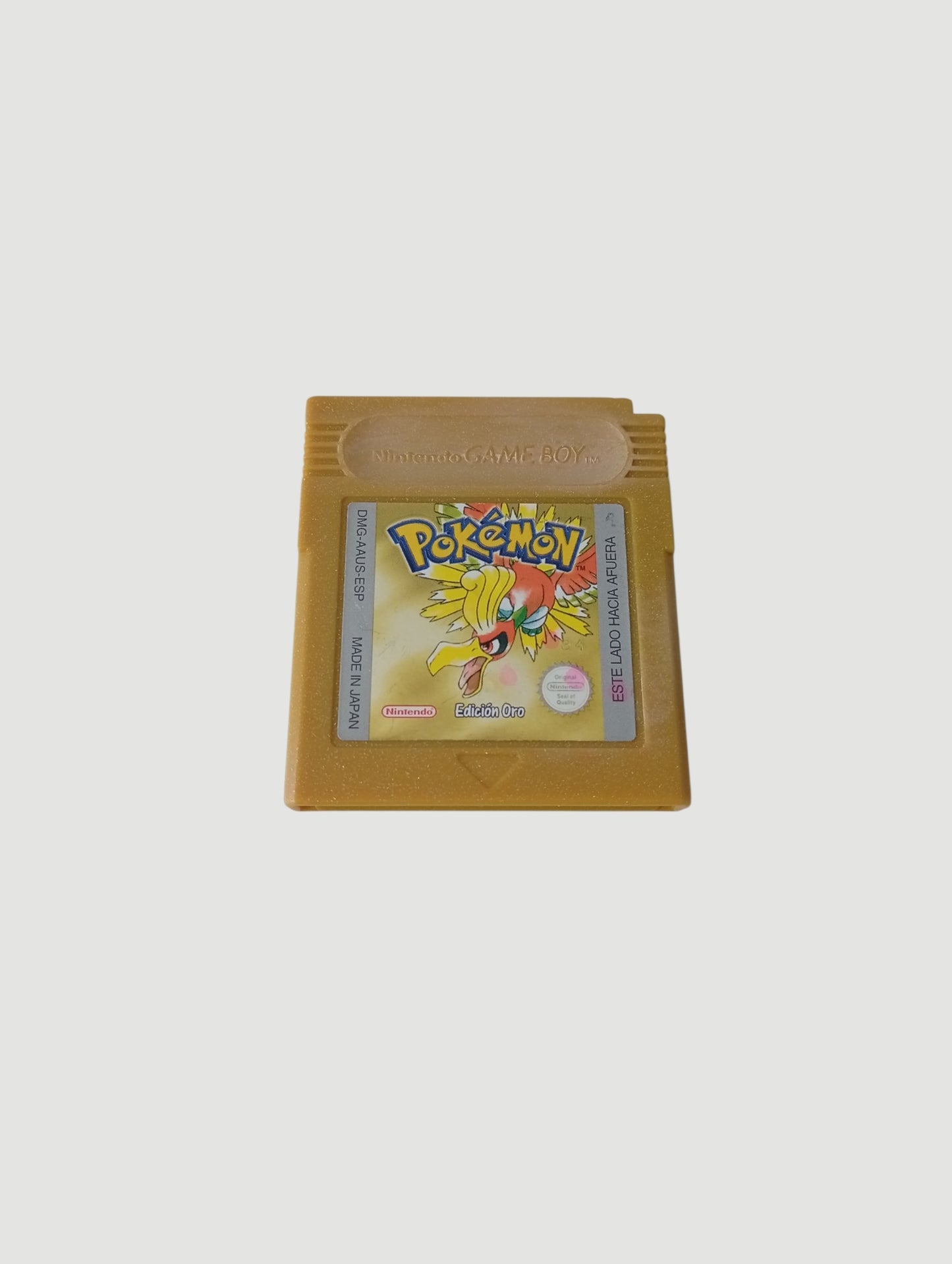 cartucho pokemon oro original español game boy color