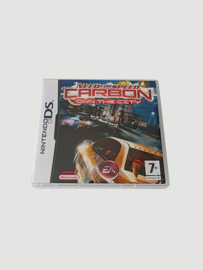 need for speed carbon own the city original español nintendo ds