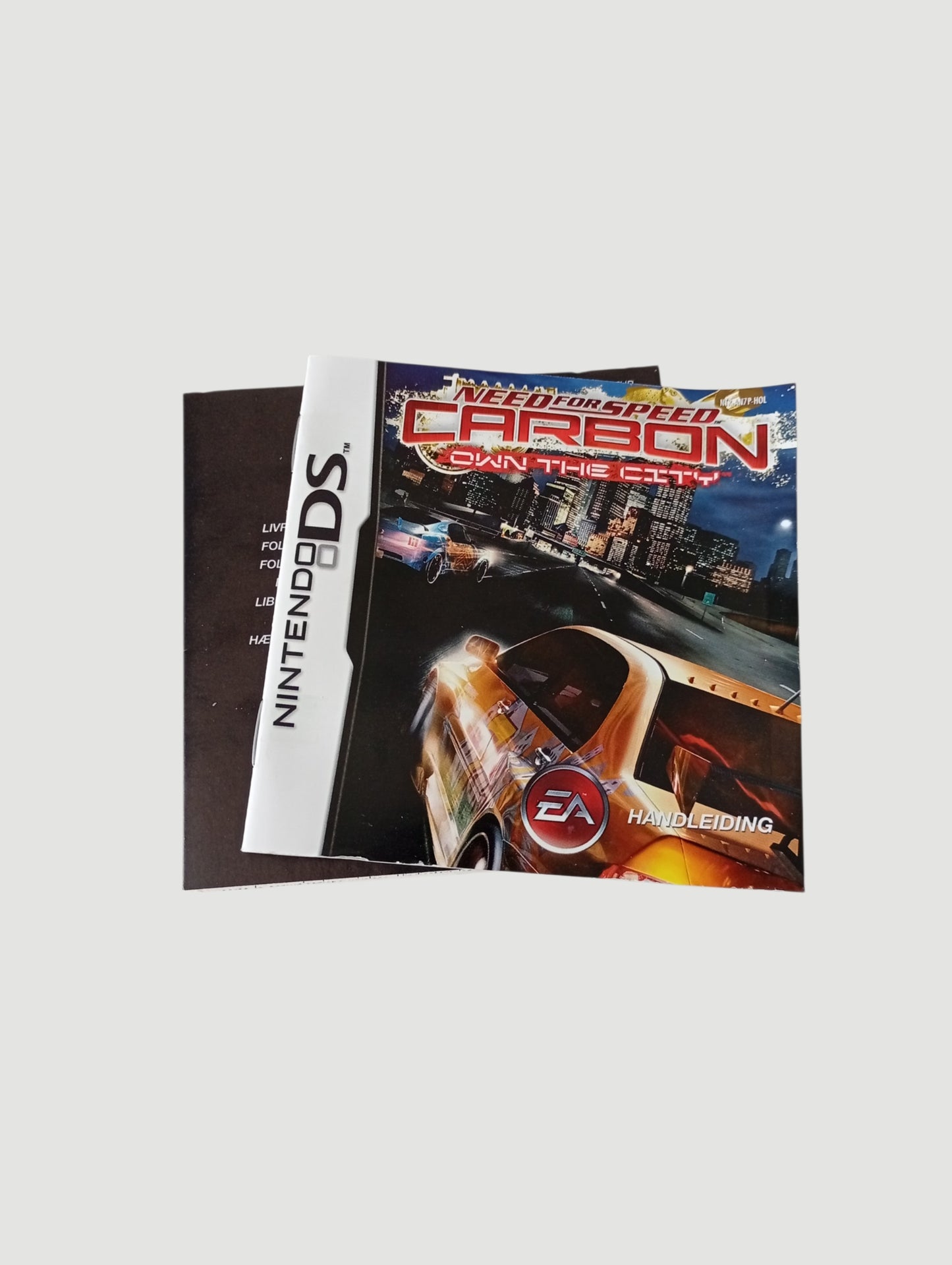 need for speed carbon own the city original español nintendo ds