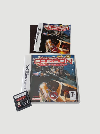 need for speed carbon own the city original español nintendo ds