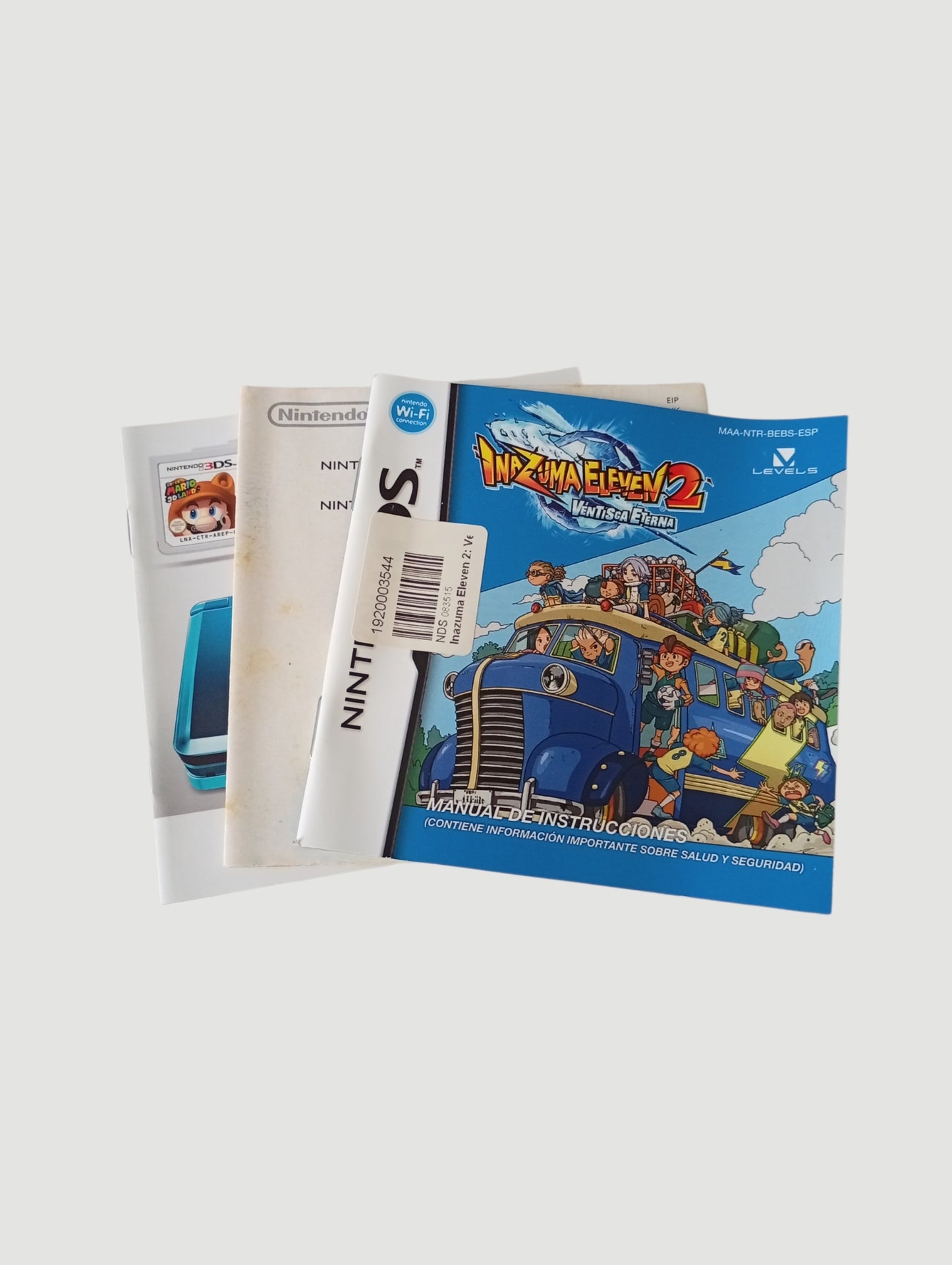 inazuma eleven 2 ventisca eterna original español nintendo ds