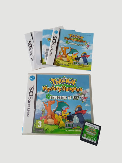 pokemon mundo misterioso exploradores del cielo original español nintendo ds