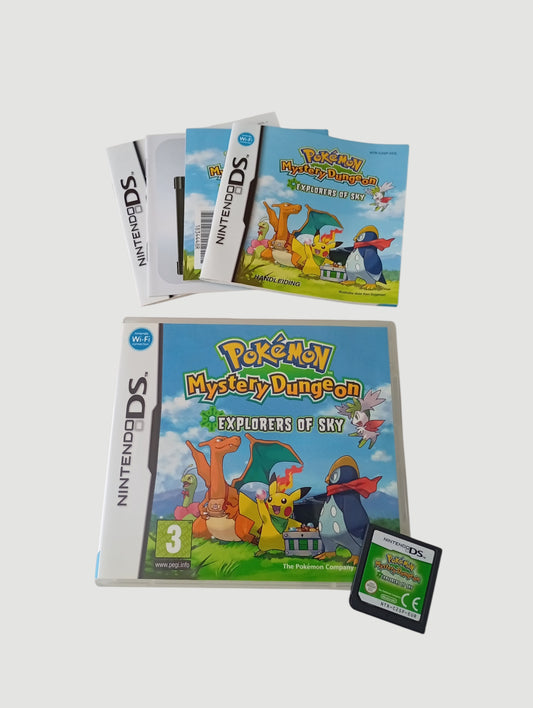 pokemon mundo misterioso exploradores del cielo original español nintendo ds