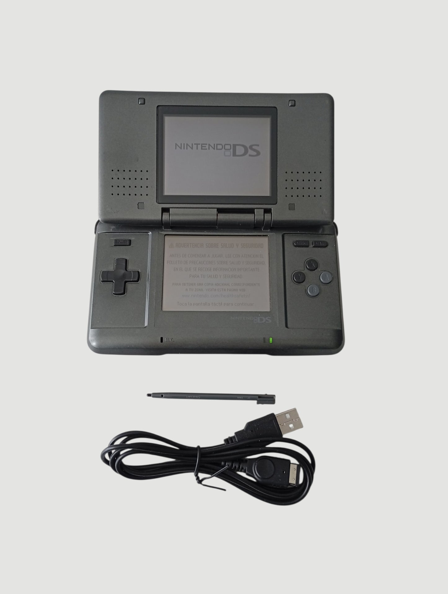consola nintendo ds fat grafito