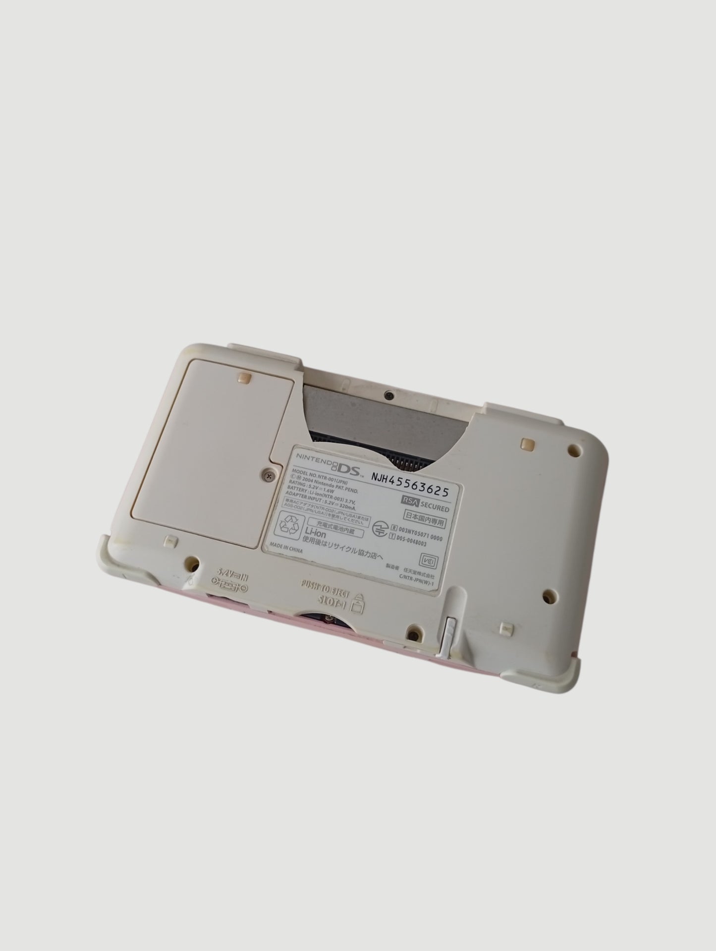 consola nintendo ds fat rosada