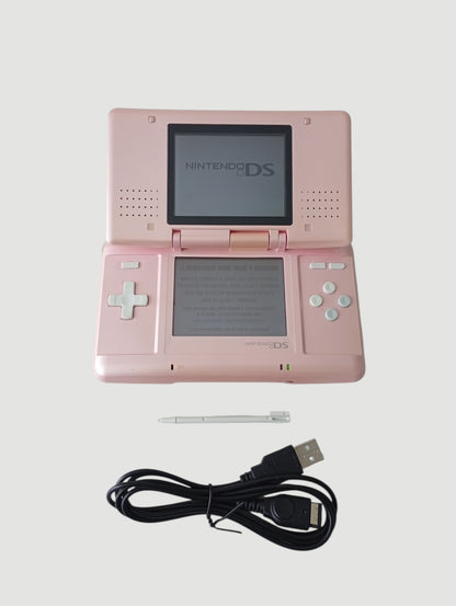 consola nintendo ds fat rosada