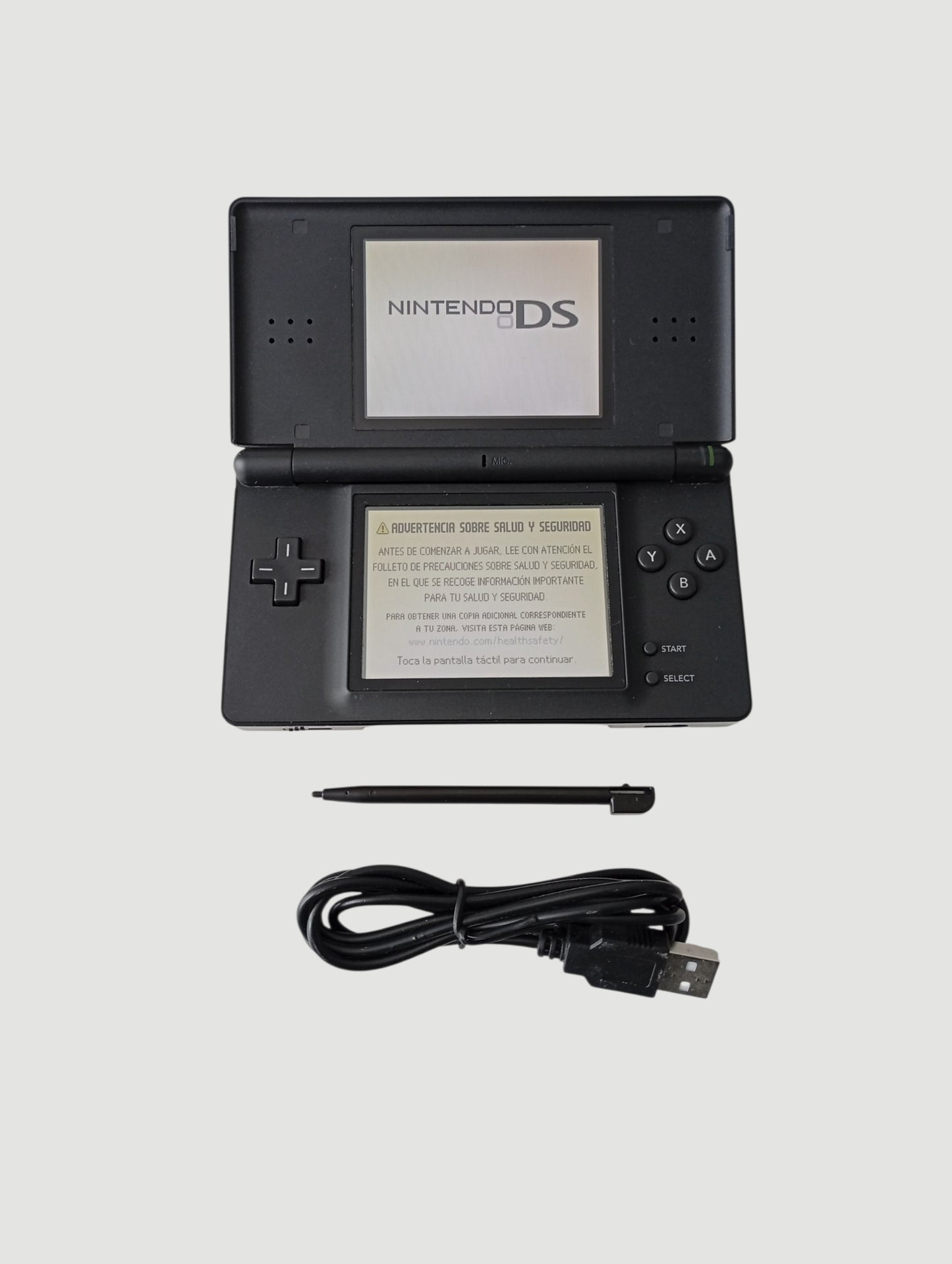 consola nintendo ds lite negra
