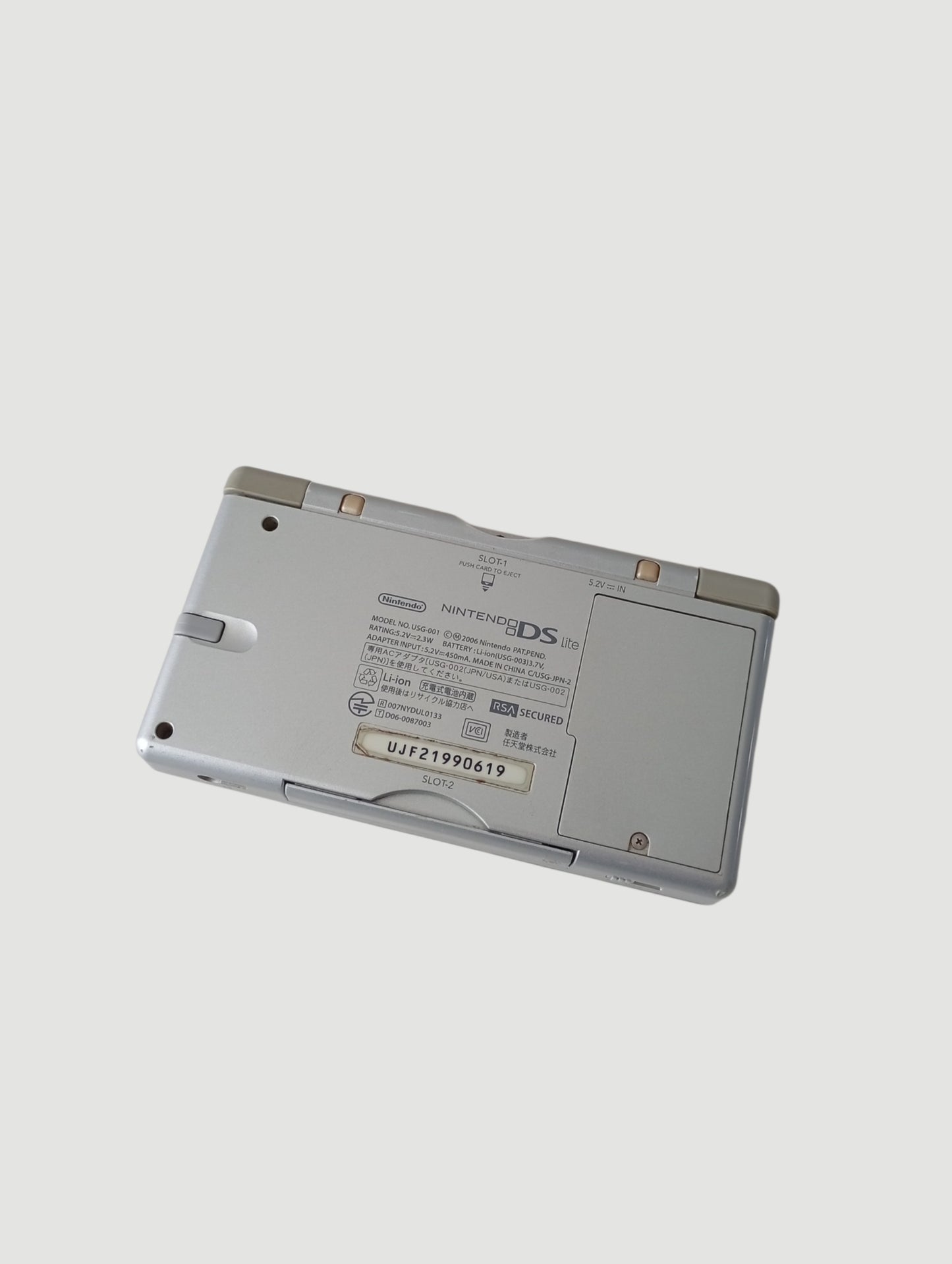 consola nintendo ds lite gris