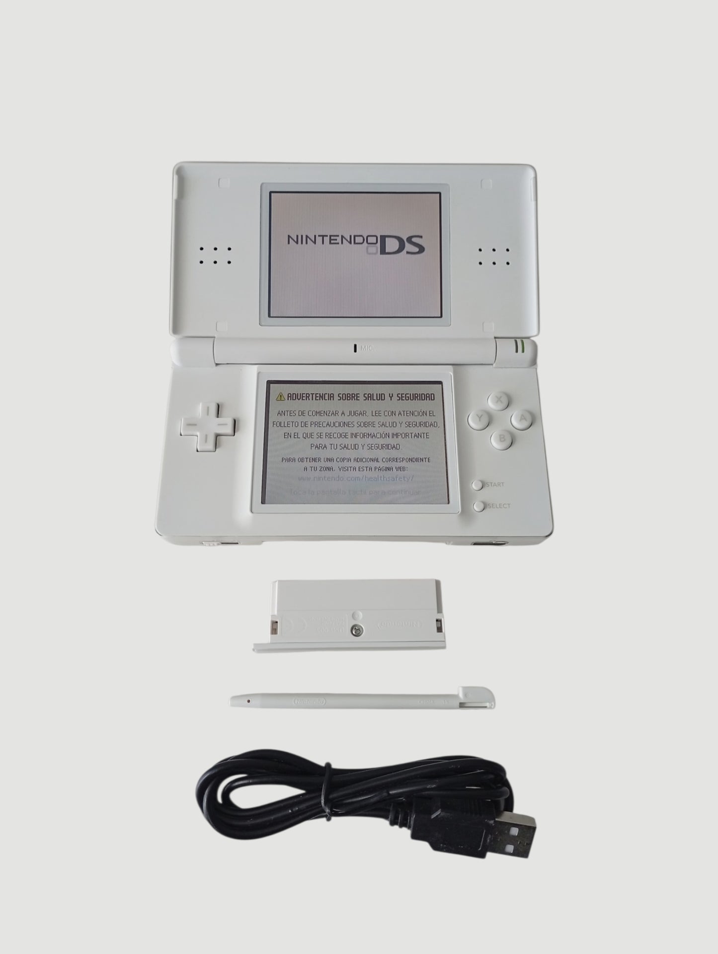 consola nintendo ds lite blanca