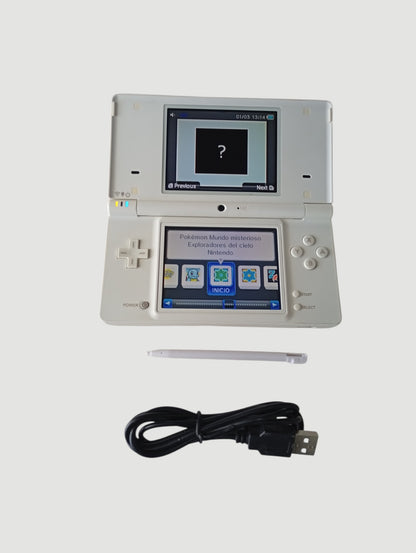 consola nintendo dsi blanca liberada en micro sd 32 gb