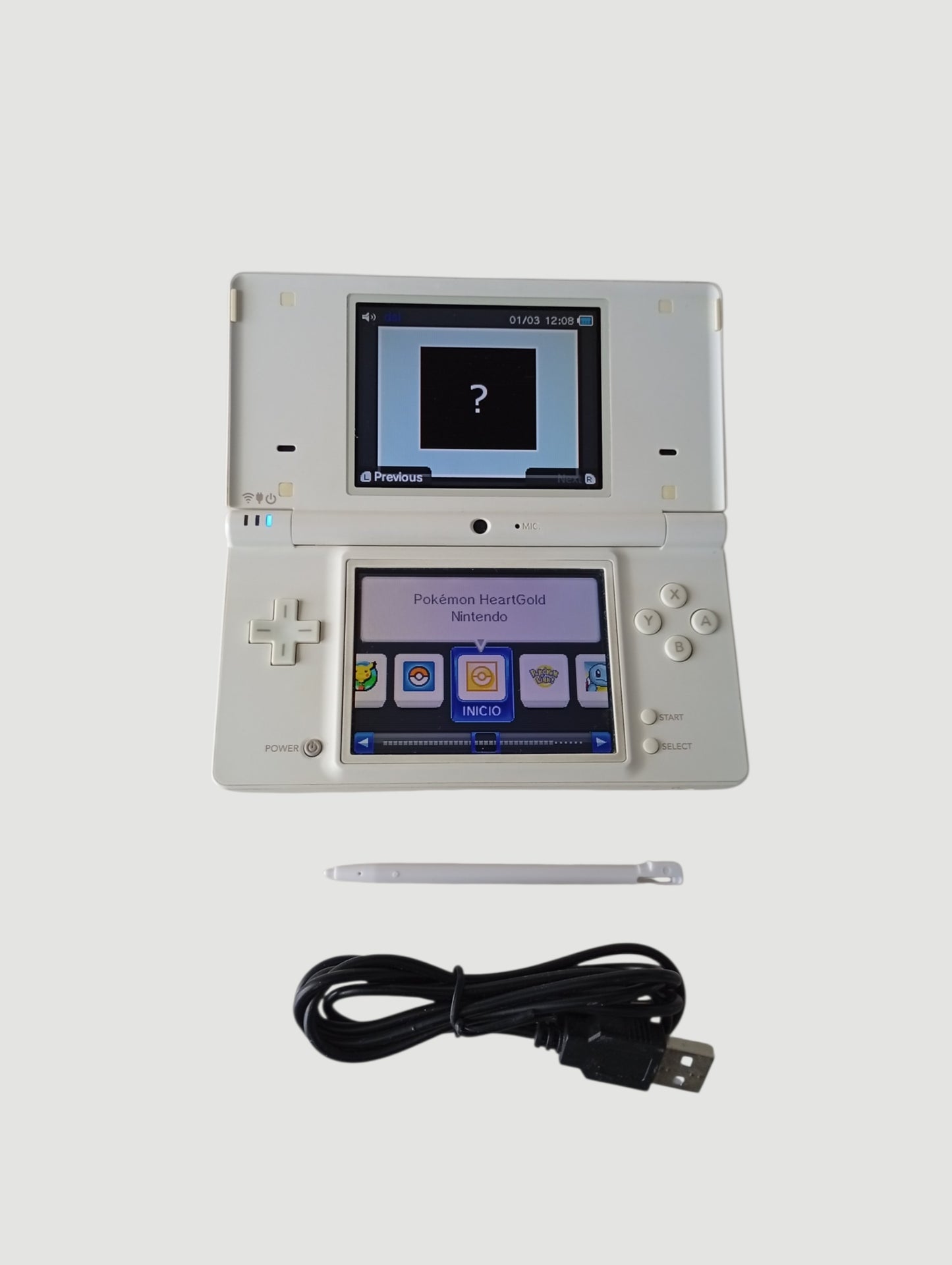 consola nintendo dsi blanca liberada en micro sd 32 gb