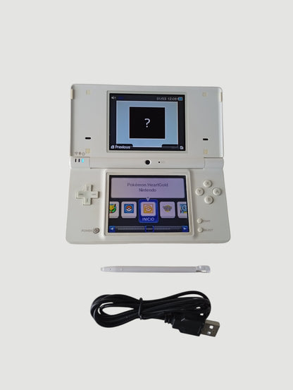 consola nintendo dsi blanca liberada en micro sd 32 gb