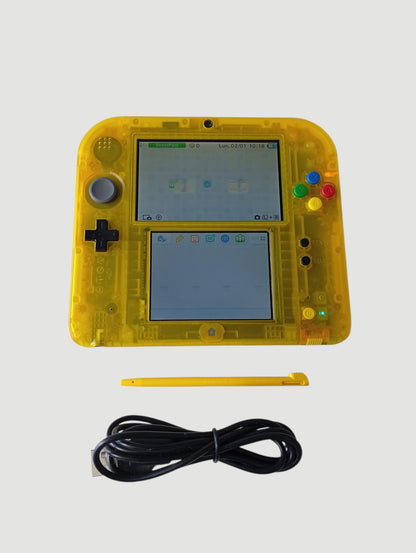consola nintendo 2ds edicion especial pokemon amarillo