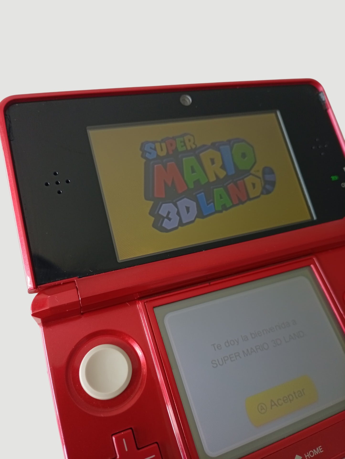 consola nintendo 3ds old red liberada en micro sd 32 gb