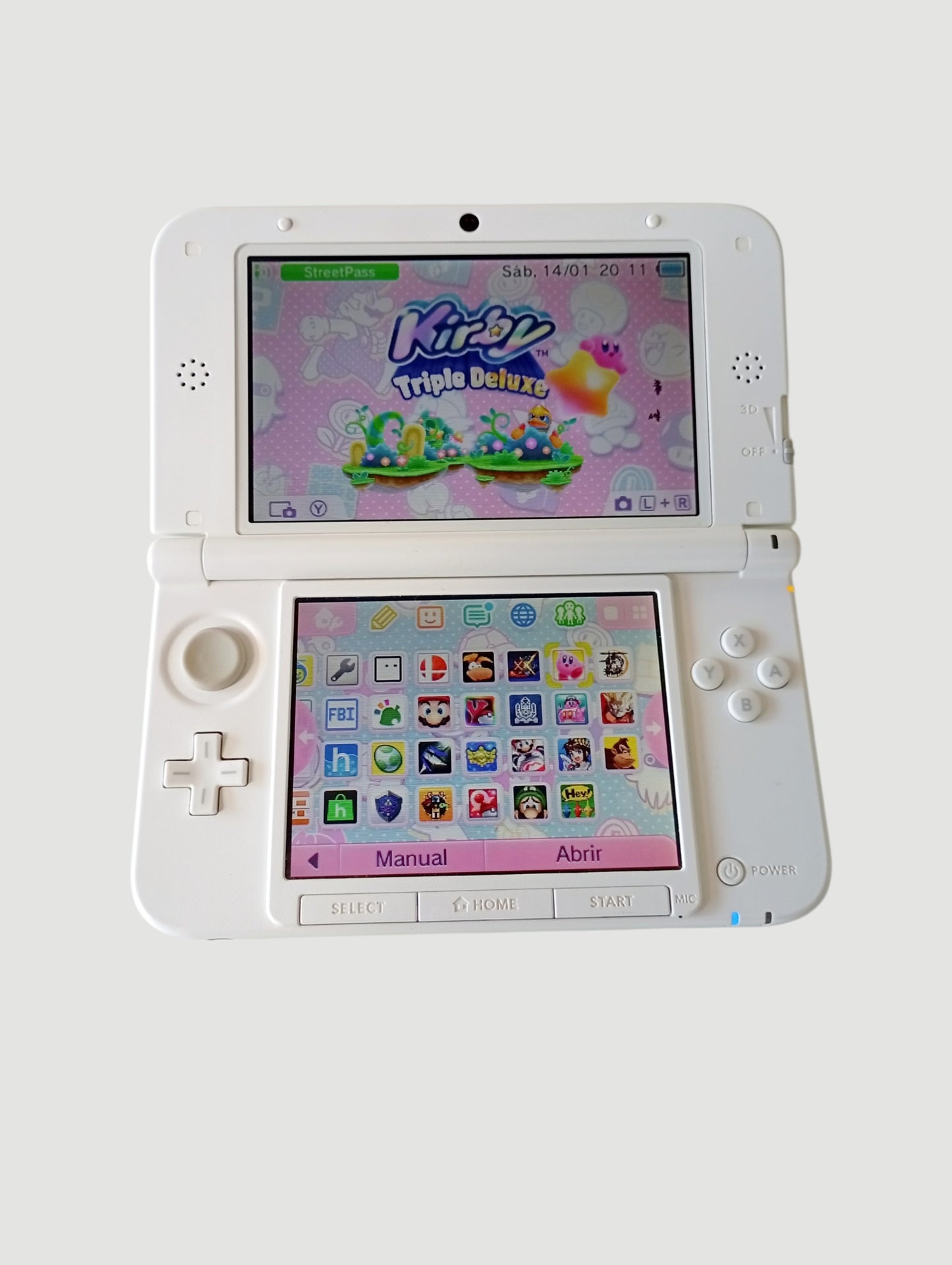 consola nintendo 3ds old xl mint liberada en micro sd 32 gb