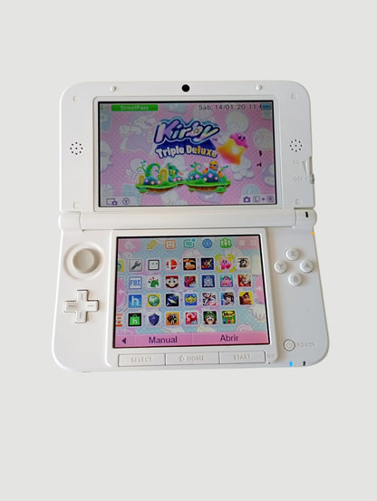 consola nintendo 3ds old xl mint liberada en micro sd 32 gb