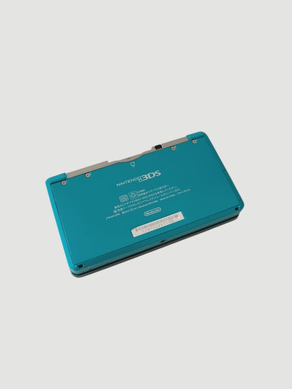 consola nintendo 3ds old aqua blue liberada en micro sd 32 gb
