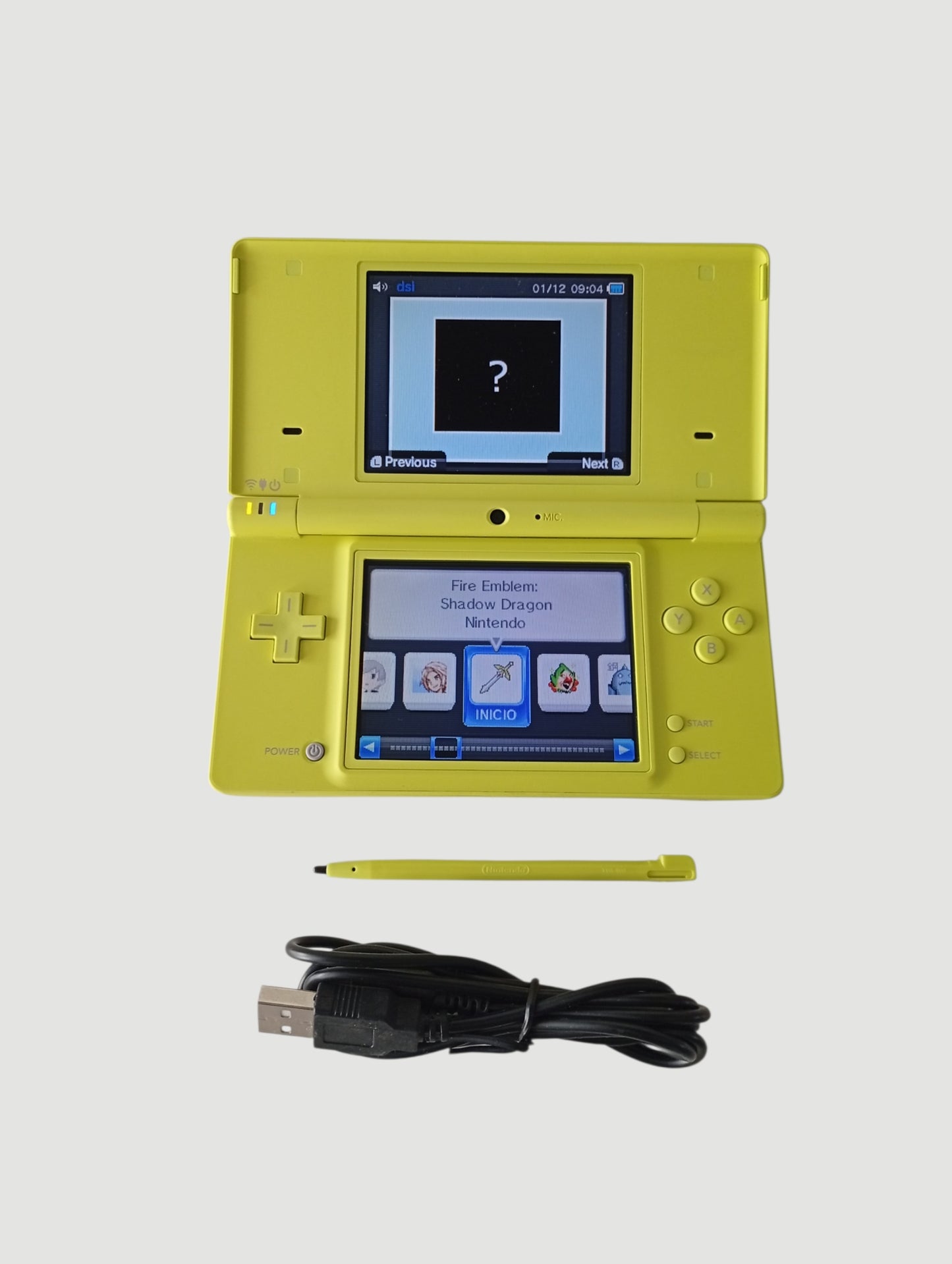 consola nintendo dsi limon liberada en micro sd 32 gb