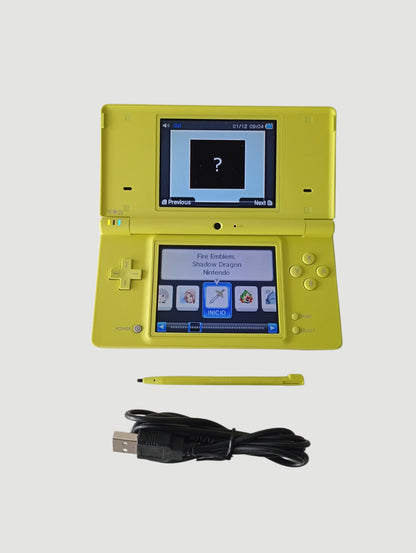 consola nintendo dsi limon liberada en micro sd 32 gb