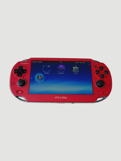 consola psvita fat cosmic red liberada en micro 32 gb