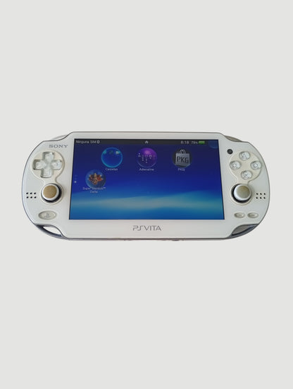 consola psvita fat criystal white liberada en micro sd 32 gb