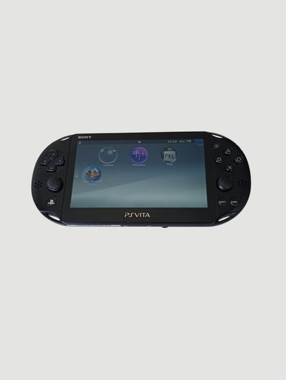 consola psvita slim black liberada en micro sd 32 gb