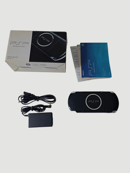 consola psp 3000 piano black en caja liberada en micro sd 32 gb