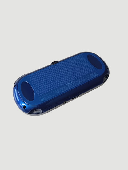 consola psvita fat sapphire blue en caja liberada en micro sd 32 gb