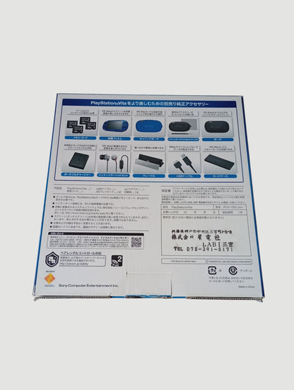 consola psvita fat sapphire blue en caja liberada en micro sd 32 gb