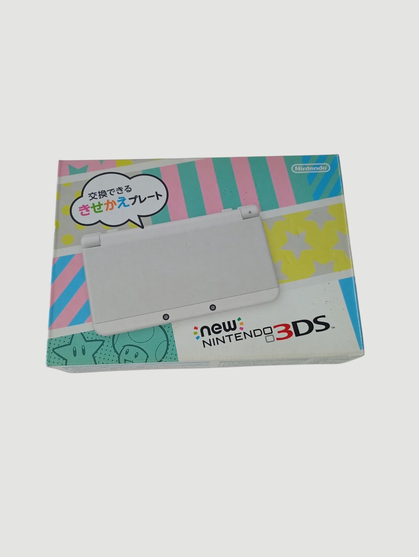 consola new 3ds white en caja liberada en micro sd 32 gb